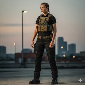 Propper Womens Black Tactical Pants Size 8